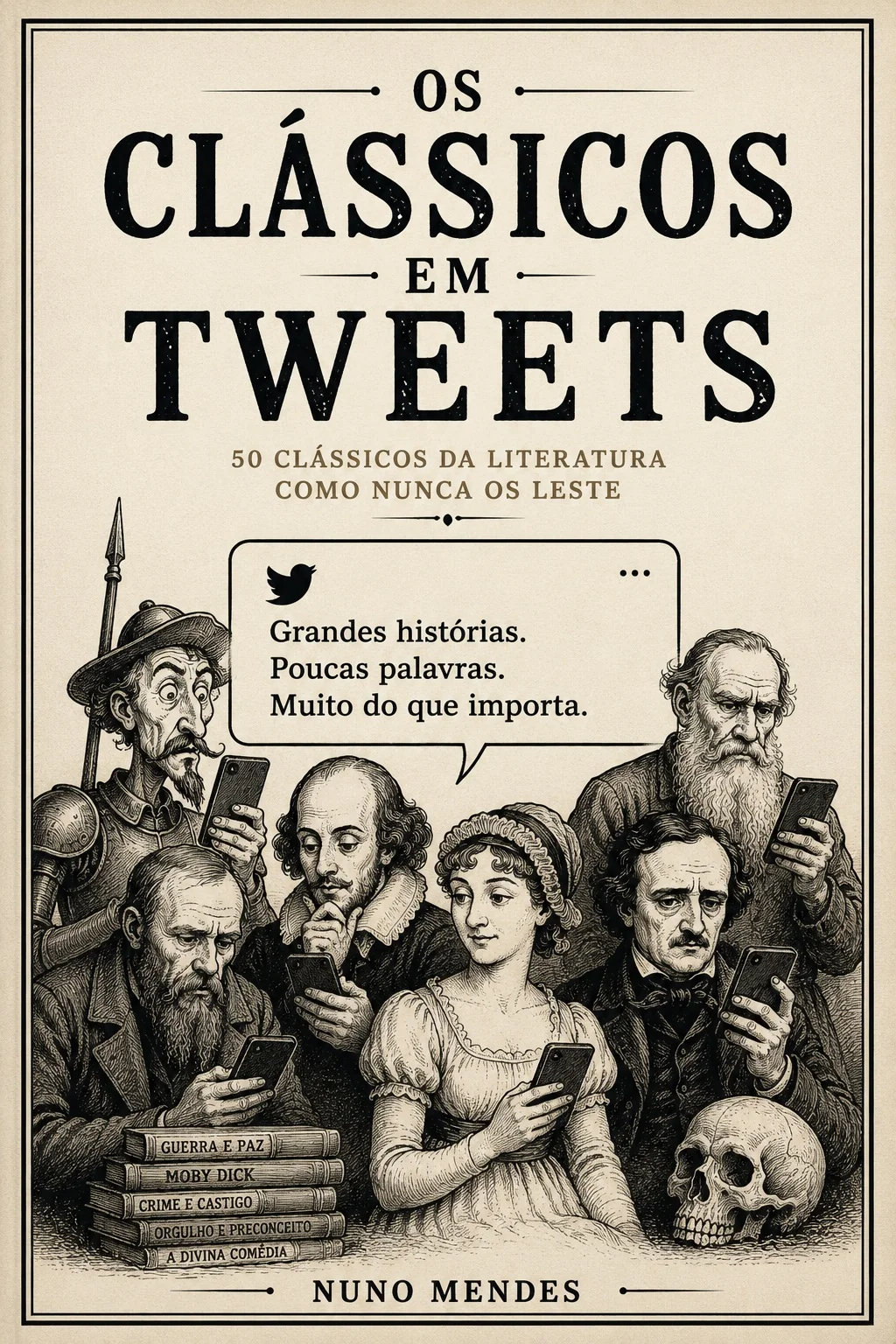 Cover of 50 Classics in Tweets